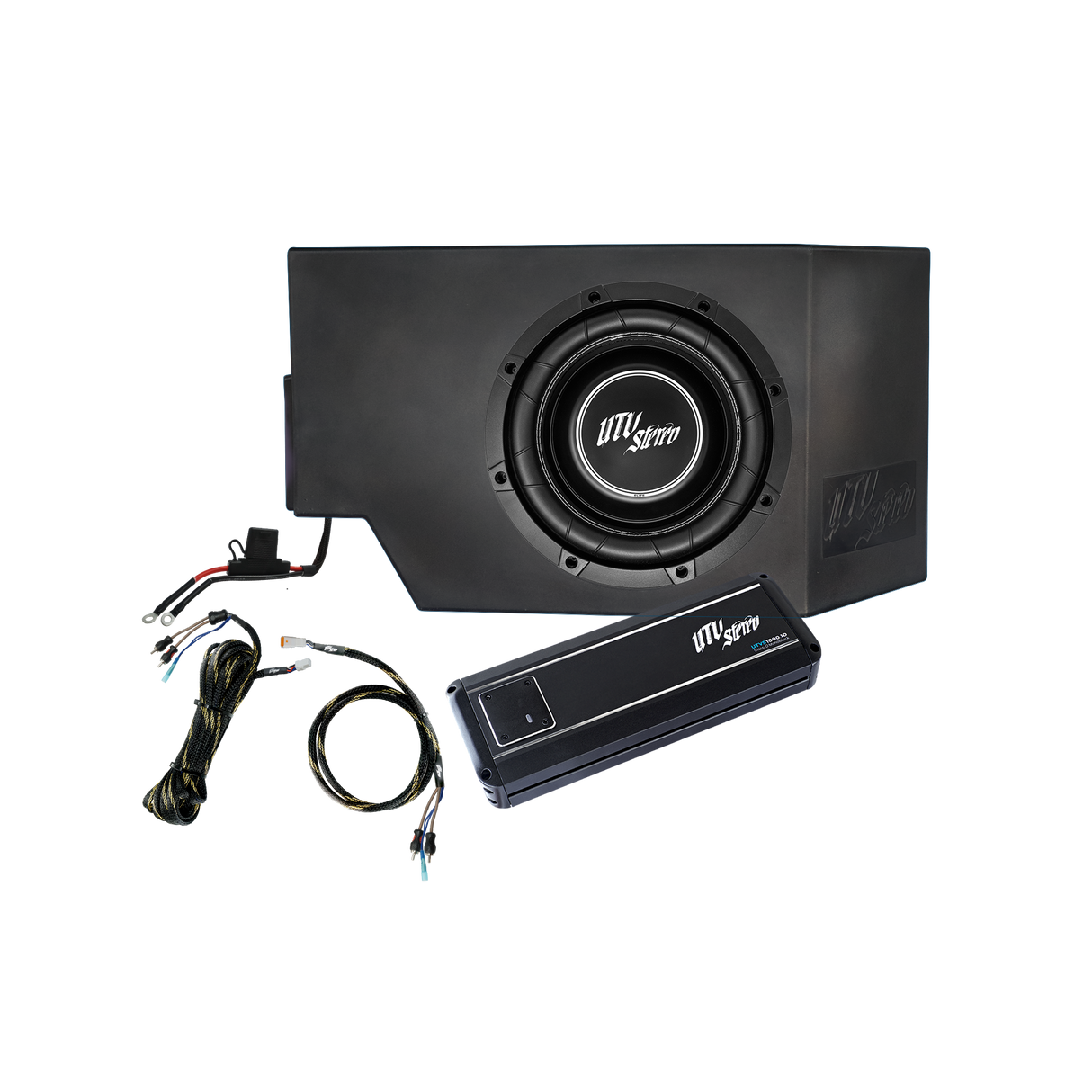 Can-Am® Defender HD10 1000W Single Passenger Side 10" Subwoofer Kit | UTVS-DEF-SUB-1000 UTV Stereo