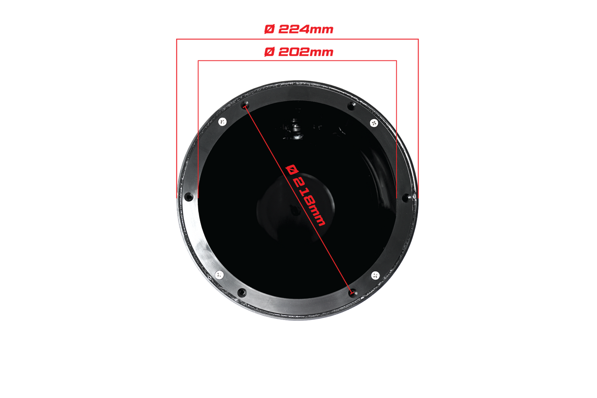 8" Cage Mount Pods - Unloaded (Pair) | UTVS-CP8 UTV Stereo