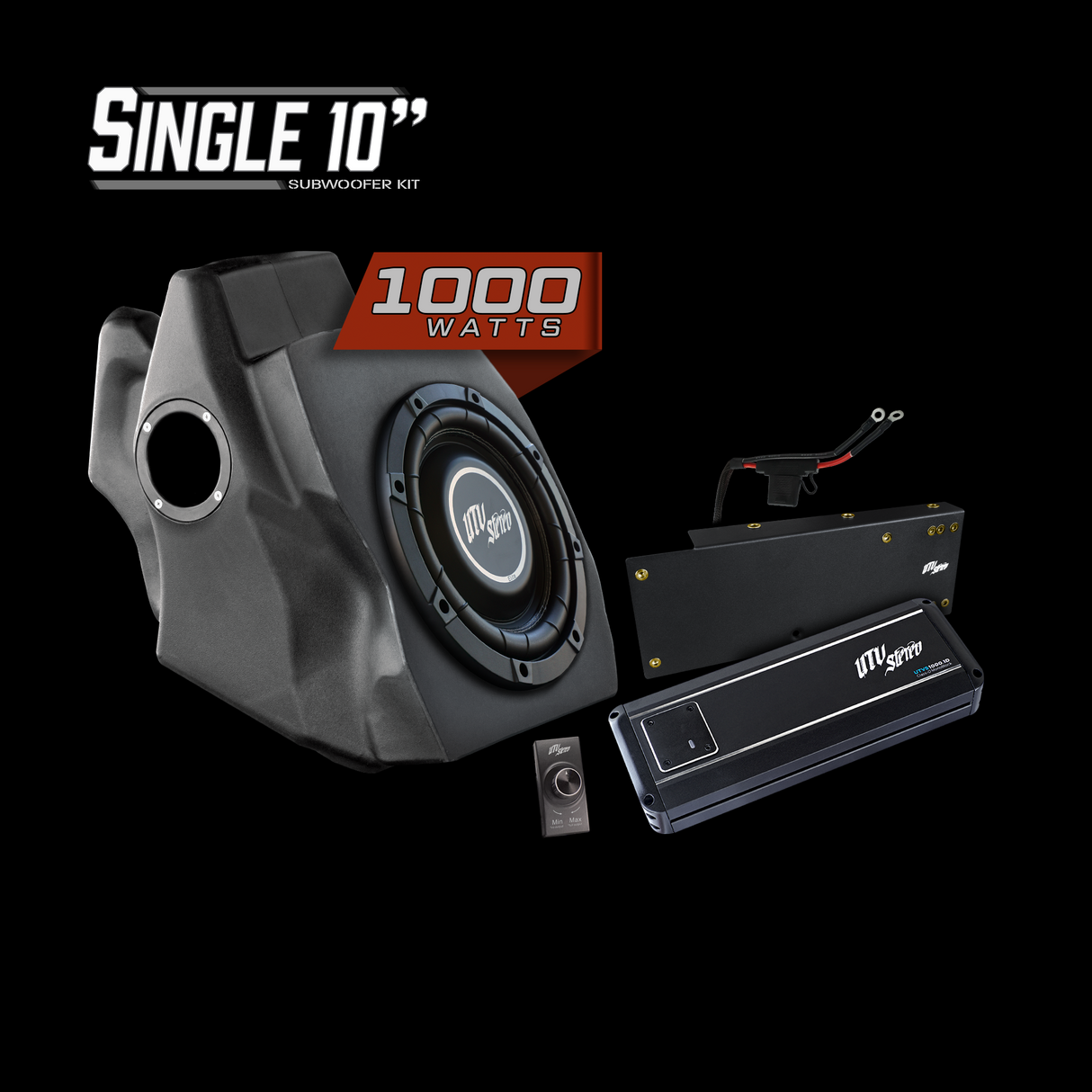 '20-'24 RZR® Pro Series 1000W Subwoofer | UTVS-PRO-SUB-1000-1 UTV Stereo