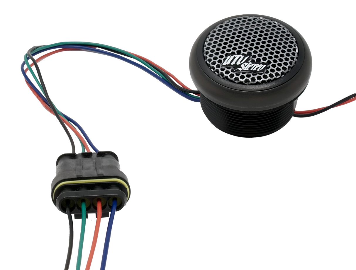Pro Series 1" Tweeter w/ Built In RGB LED (Pair) | UTVS-PTW Mav R UTV Stereo
