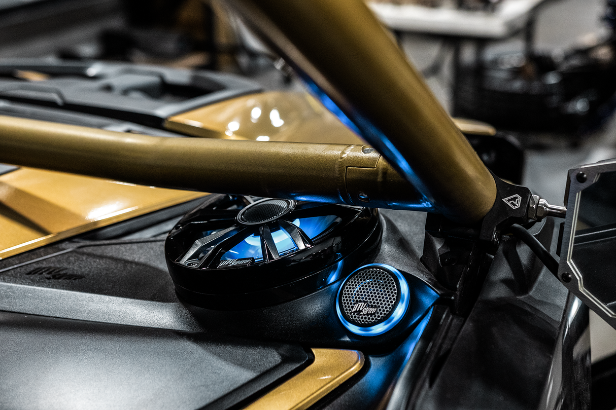 Can-Am® Maverick R 6.5" Dash Panel Speaker Mounts | UTVS-R-DP65 UTV Stereo