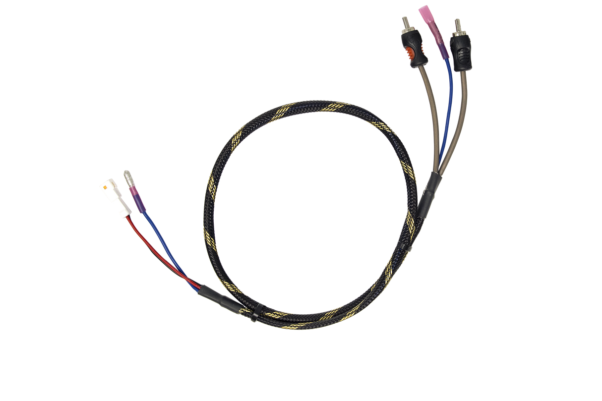 Can-Am® Maverick R BRP GO Subwoofer RCA Output Harness + Remote | UTVS-R-GO-SUB-OUT UTV Stereo