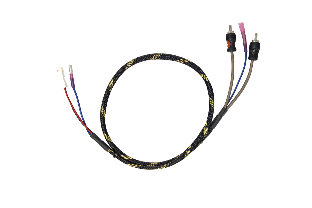Can-Am® Maverick R BRP GO Subwoofer RCA Output Harness + Remote | UTVS-R-GO-SUB-OUT UTV Stereo
