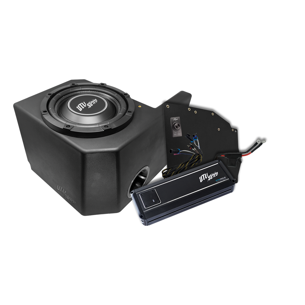 Polaris® Ranger 1000W Single 10" Subwoofer Kit | UTVS-RNG-SUB-1000-1 UTV Stereo