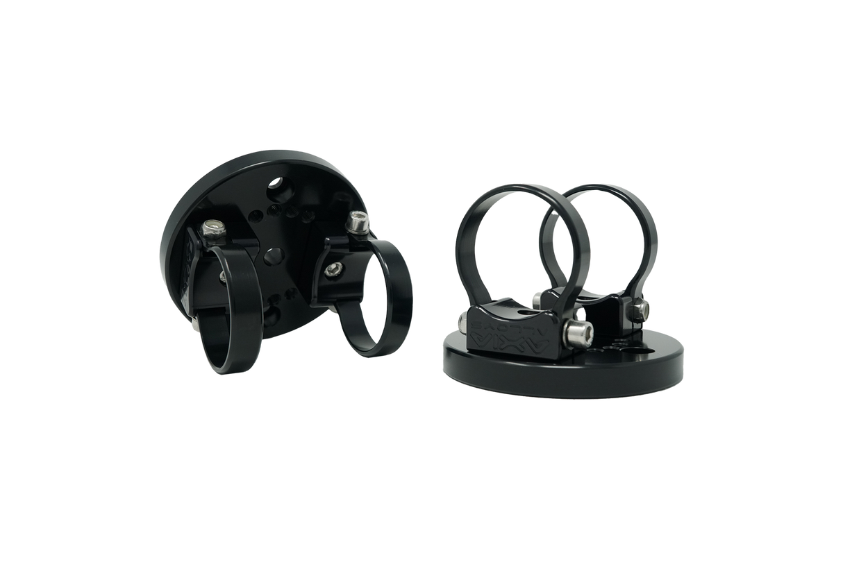 1.75" Kicker KMTC9 Custom Mounts (Pair) | UTVS-TC9-CLAMP-175 UTV Stereo