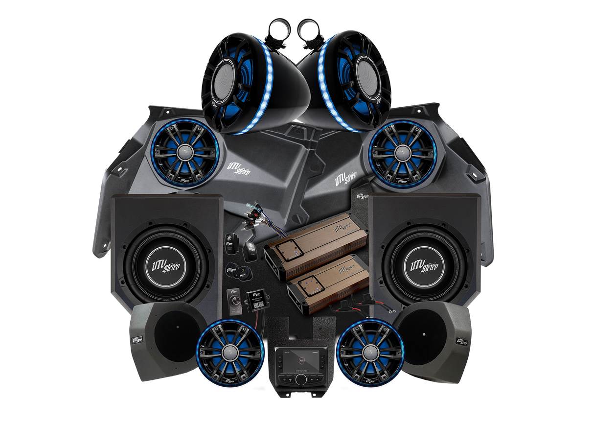 Can-Am® X3 Elite Series Stage 7 Stereo Kit | UTVS-X3-S7-E UTV Stereo