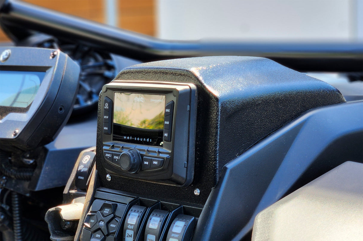 Can-Am X3 Upper Display Mount | UTVS-X3-HUMT-UP-UNIV UTV Stereo