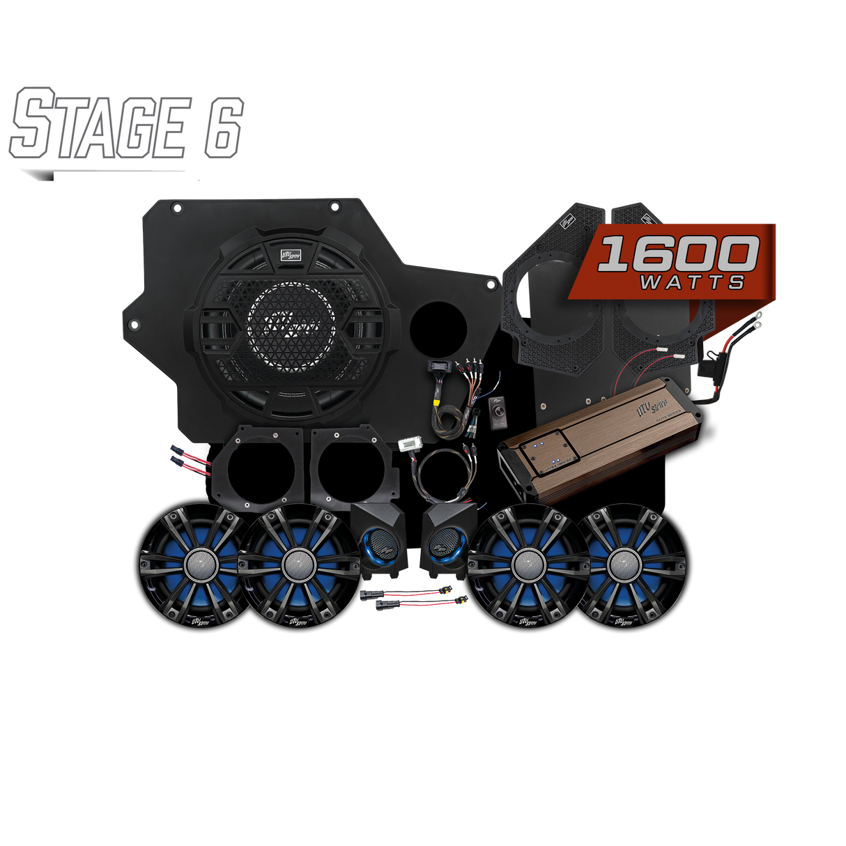 Polaris Xpedition Ride Command® Stage 6 Stereo Kit | UTVS-XPD-S6-RC UTV Stereo