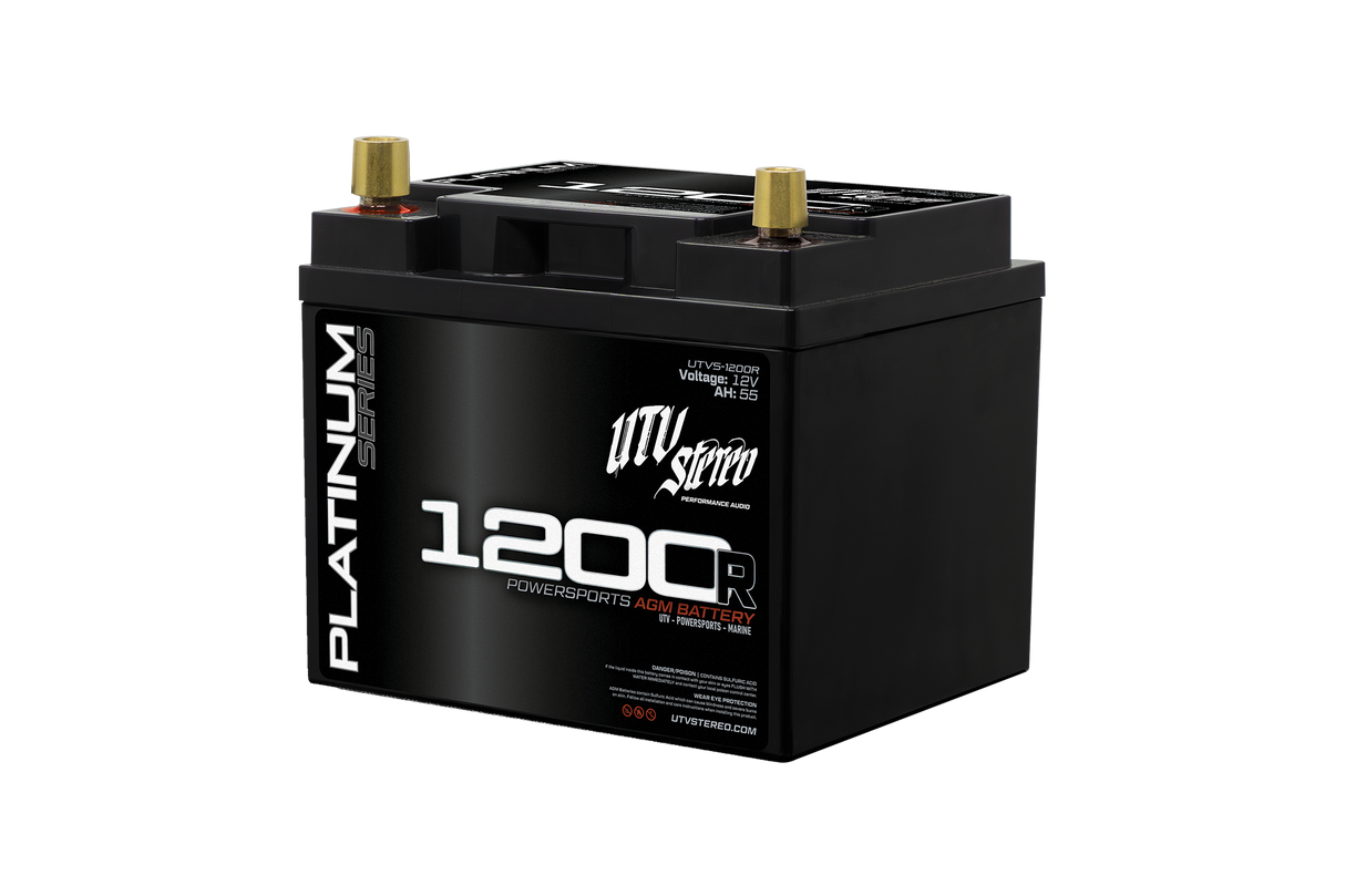 Polaris RZR 2nd Battery Kit | UTVS-RZR-2BATT-KIT UTV Stereo