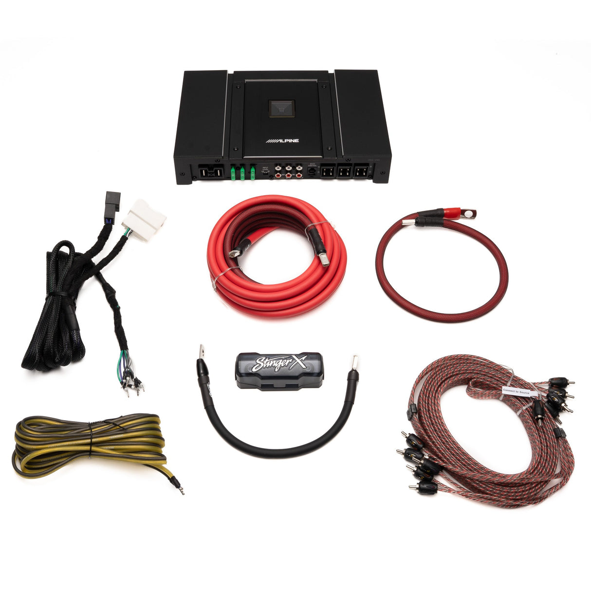 Alpine V90 Complete Plug & Play 5-Channel Amplifier Bundle | '07- '18 JK Wrangler