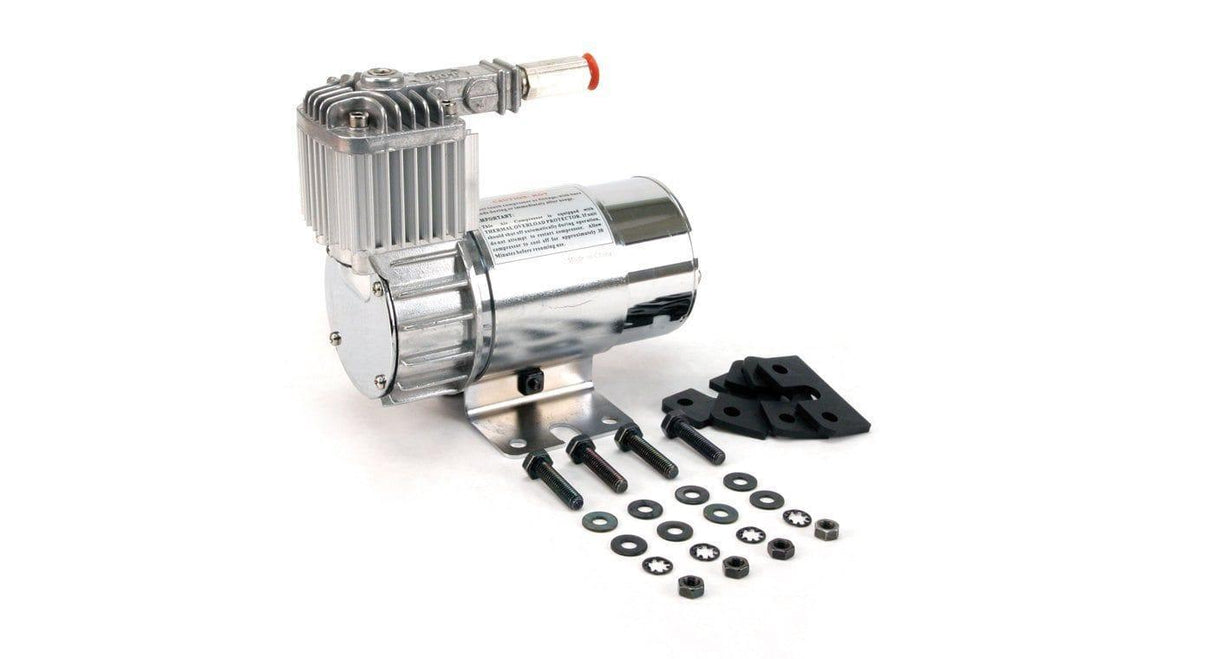 Viair 100C Chrome Air Compressor with Omega Bracket Viair