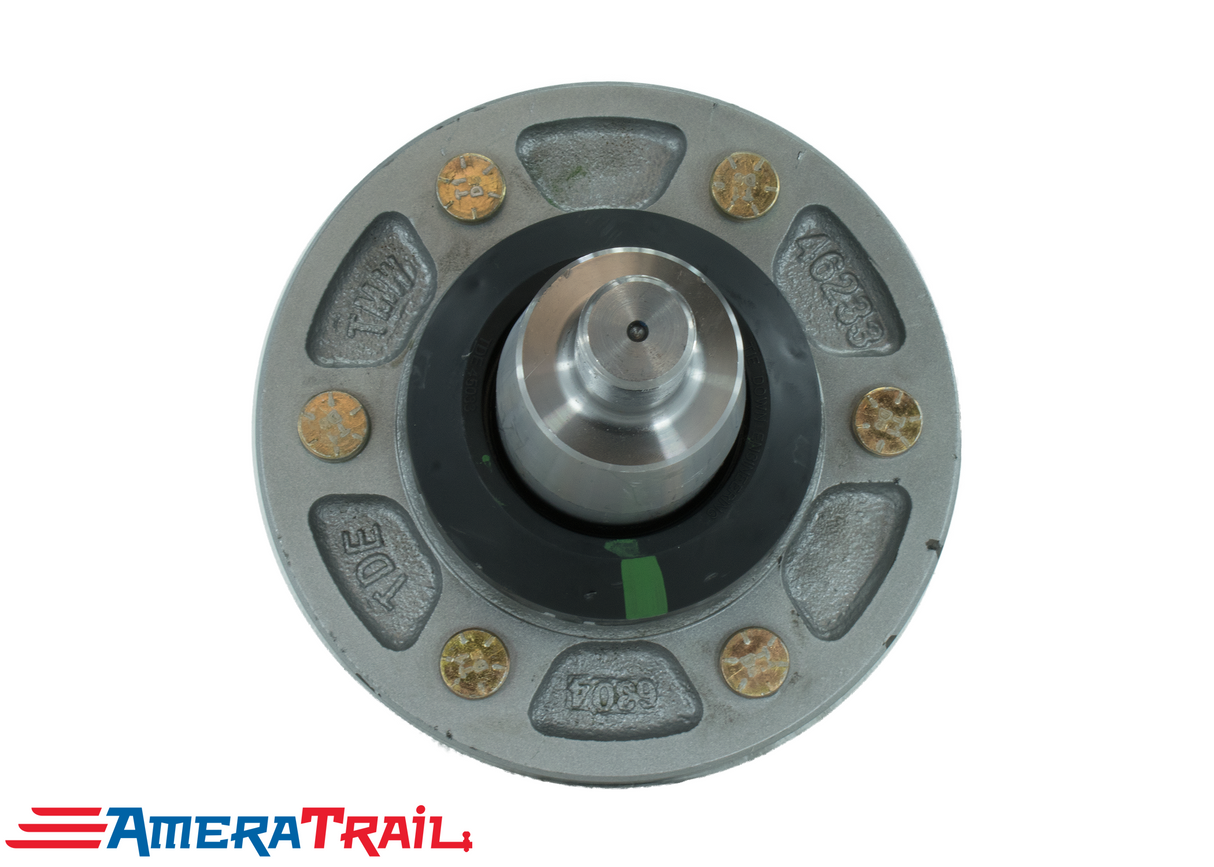 Vortex 6 Lug Hub, Complete w/ Spindle - Maintenance Free Hub