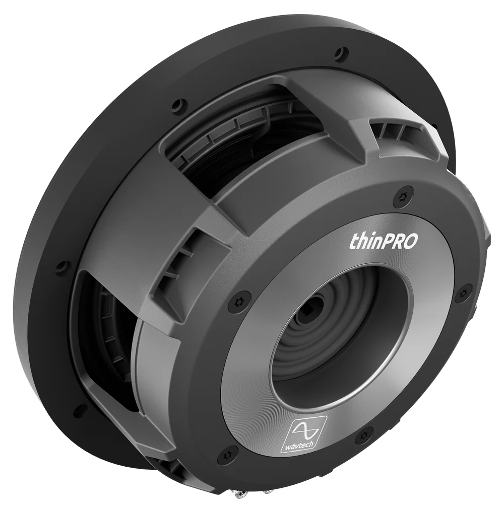 Wavtech ThinPRO10 | 10” 750W RMS Professional Series Shallow Subwoofer Wavtech