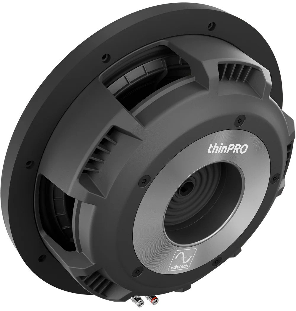 Wavtech ThinPRO12 | 12” 750W RMS Professional Series Shallow Subwoofer DVC Wavtech