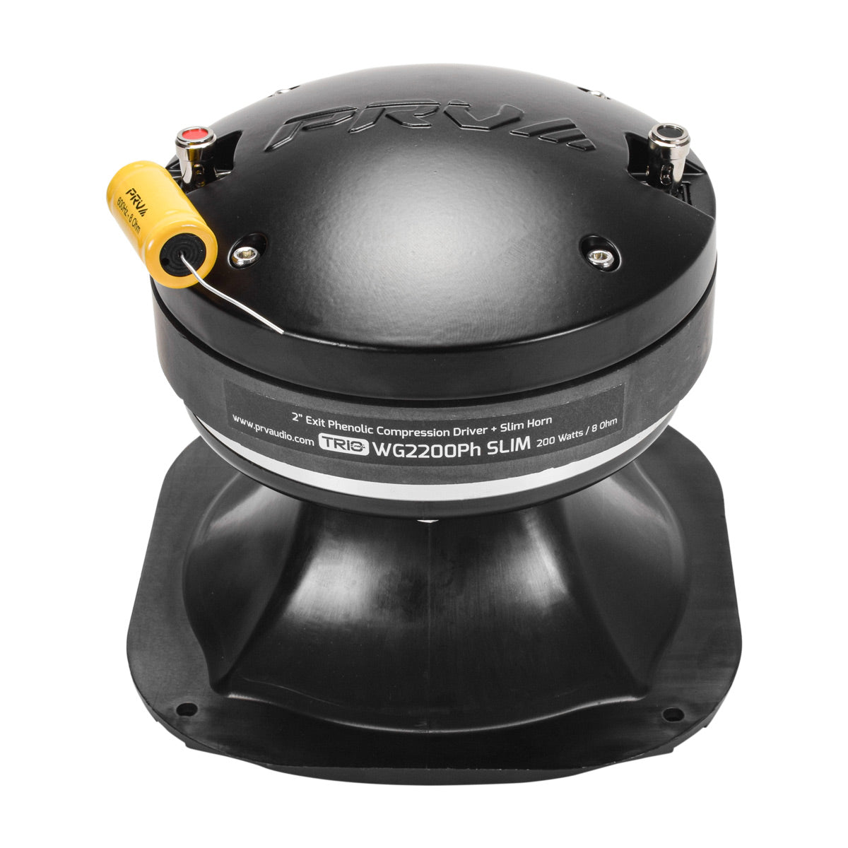 PRV WG2200Ph SLIM Driver + Horn Combo PRV Audio