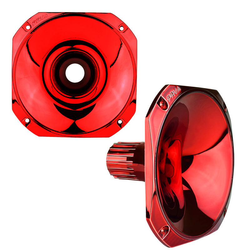 PRV Audio WGP14-25 1-inch Exit Screw-On Waveguide Red Chrome