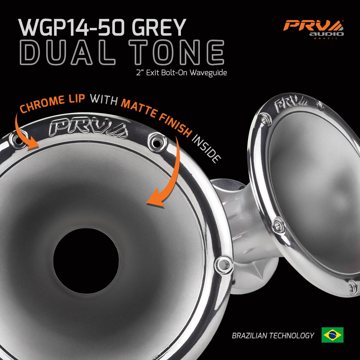 D4400Ti-Nd + WGP14-50 GREY DUAL TONE PRV Audio