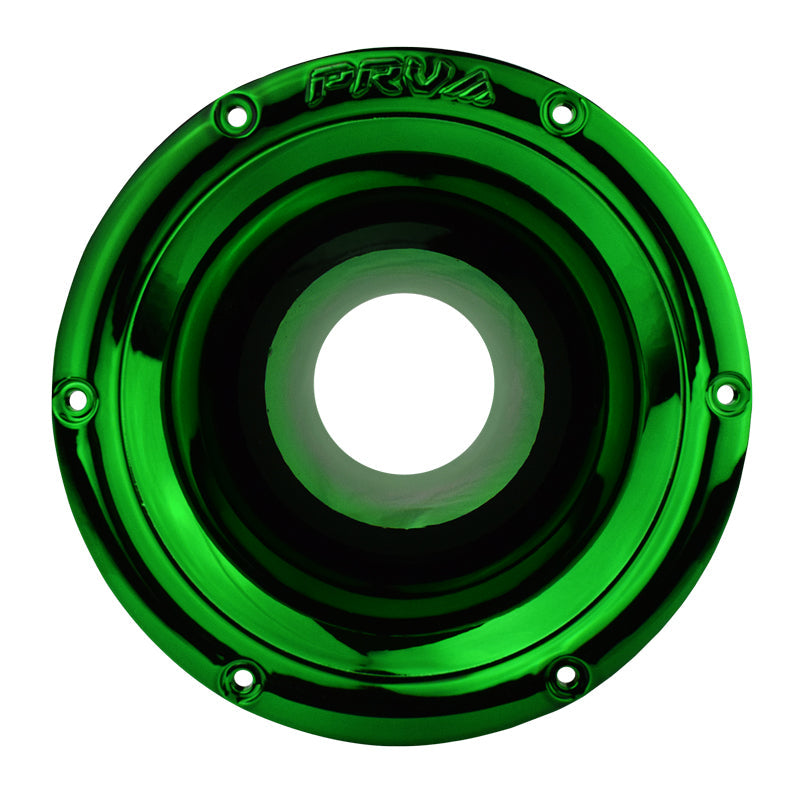 PRV AUDIO - 2" Exit Wave Guide - 45 x 45 Green Chrome Finish PRV