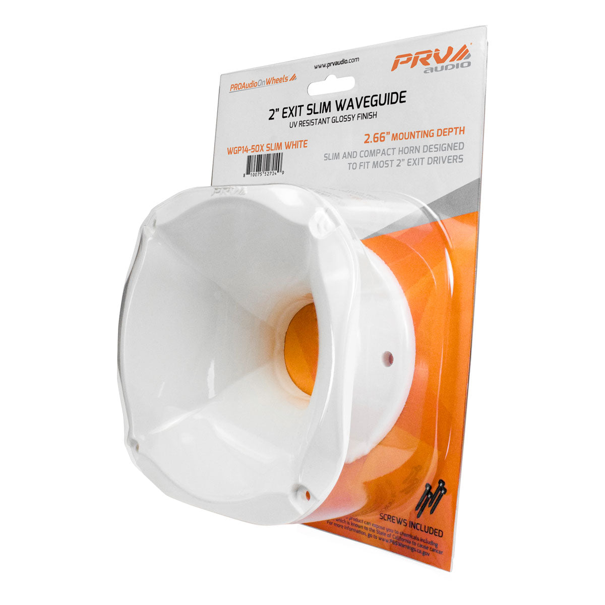 PRV WGP14-50X SLIM WHITE Waveguide PRV Audio