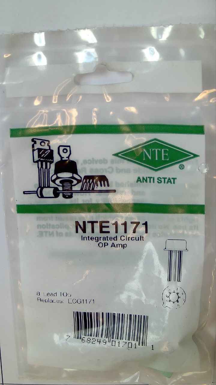 NTE1171 Integrated Circuit OP Amp NTE