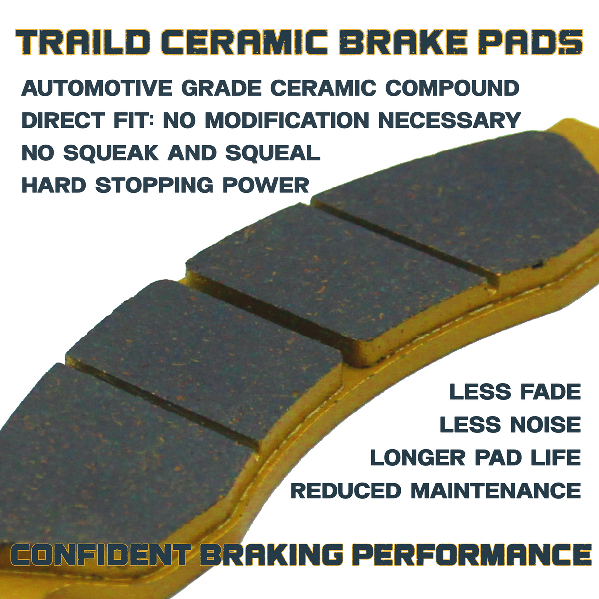 Honda CB300R 2019-2020 Ceramic Brake Pad Set Traild