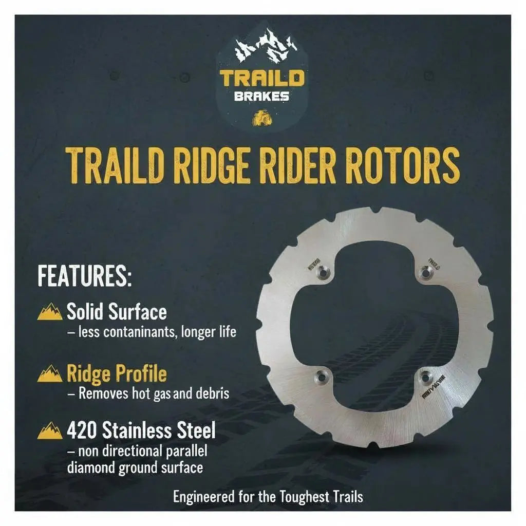 CFMoto U10 PRO/U10XL PRO 2025-2026 Ridge Rider Rotor and Pad Kit Traild