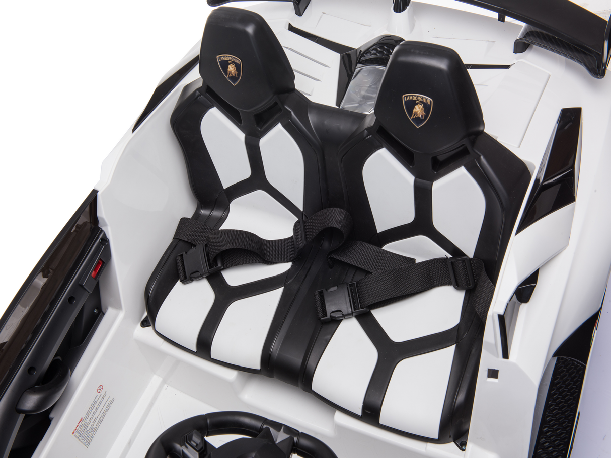 2 Seater Lamborghini Aventador RC Ride On Car For Children W/Magic Cars® Wireless Parental Control