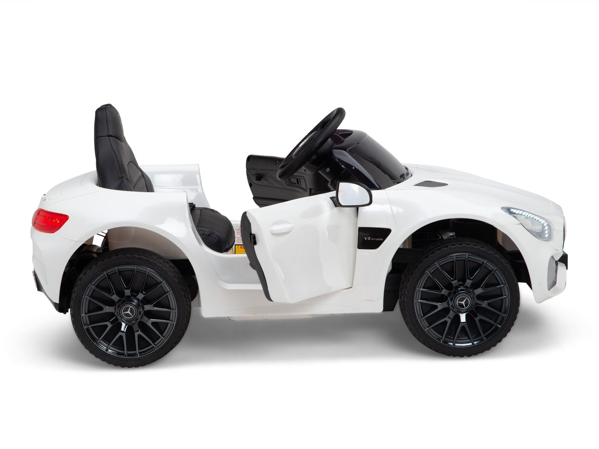 AMG Mercedes Ride On Electric Car For Children W/Magic Cars® Wireless Parental Control MagicCars