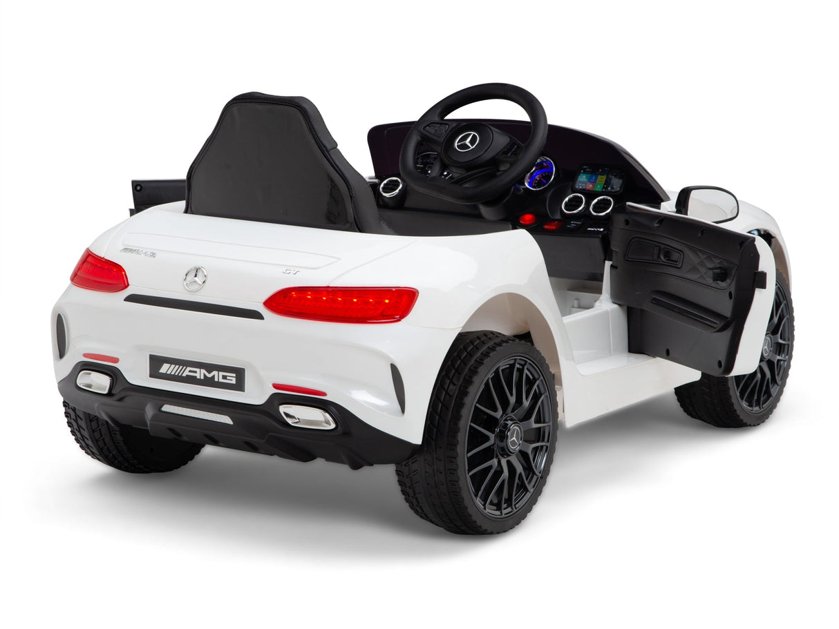AMG Mercedes Ride On Electric Car For Children W/Magic Cars® Wireless Parental Control MagicCars