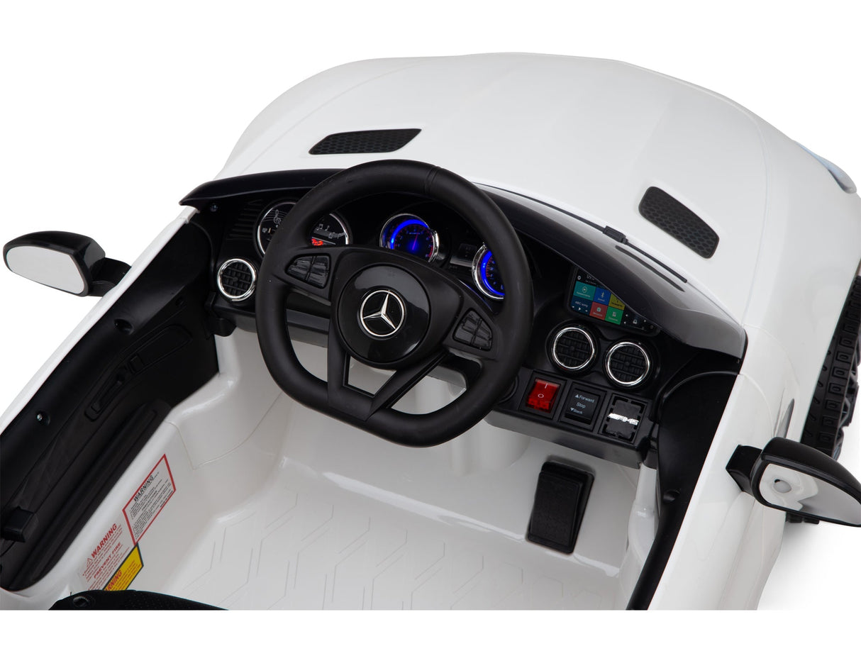AMG Mercedes Ride On Electric Car For Children W/Magic Cars® Wireless Parental Control MagicCars