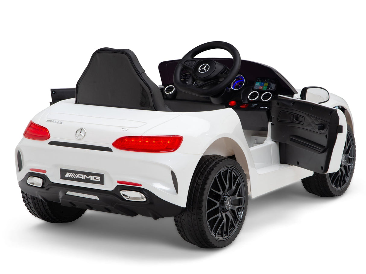 AMG Mercedes Ride On Electric Car For Children W/Magic Cars® Wireless Parental Control MagicCars