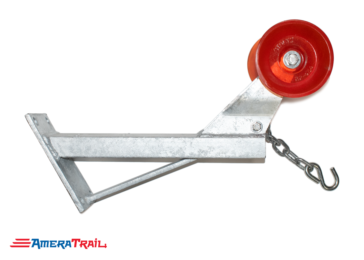 Winch and Roller Mount for Bow Stop, Heavy Duty - Includes 4" Stoltz Roller Set and Attached Bow Catch