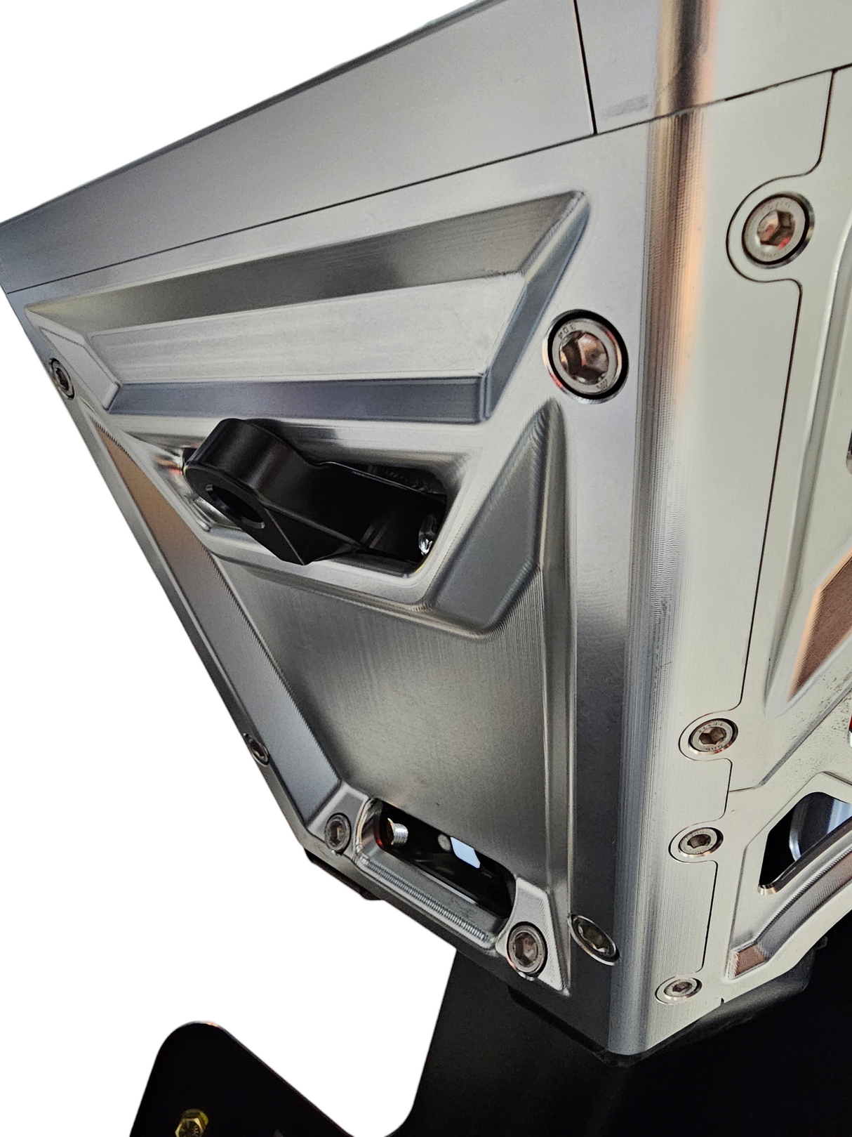 Winch Hook For EOD Billet and Amp Series Bumpers Anodized Black www.elektricoffroad.com