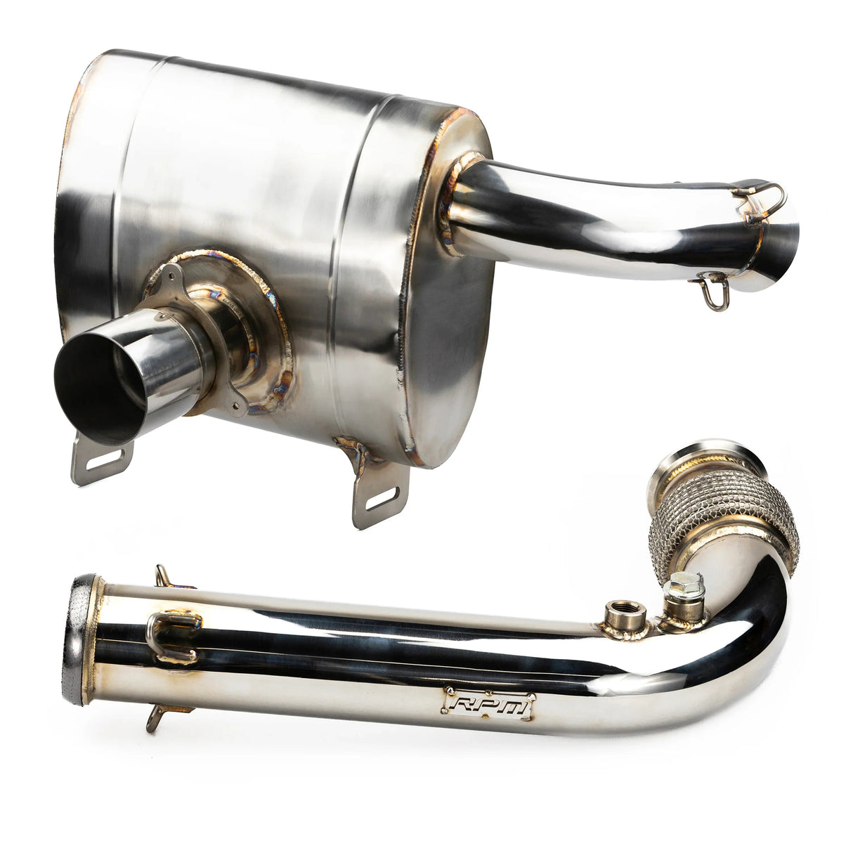 RPM Can-Am Maverick X3 FULL 3" Chambered Q-Series Turbo Back Exhaust System