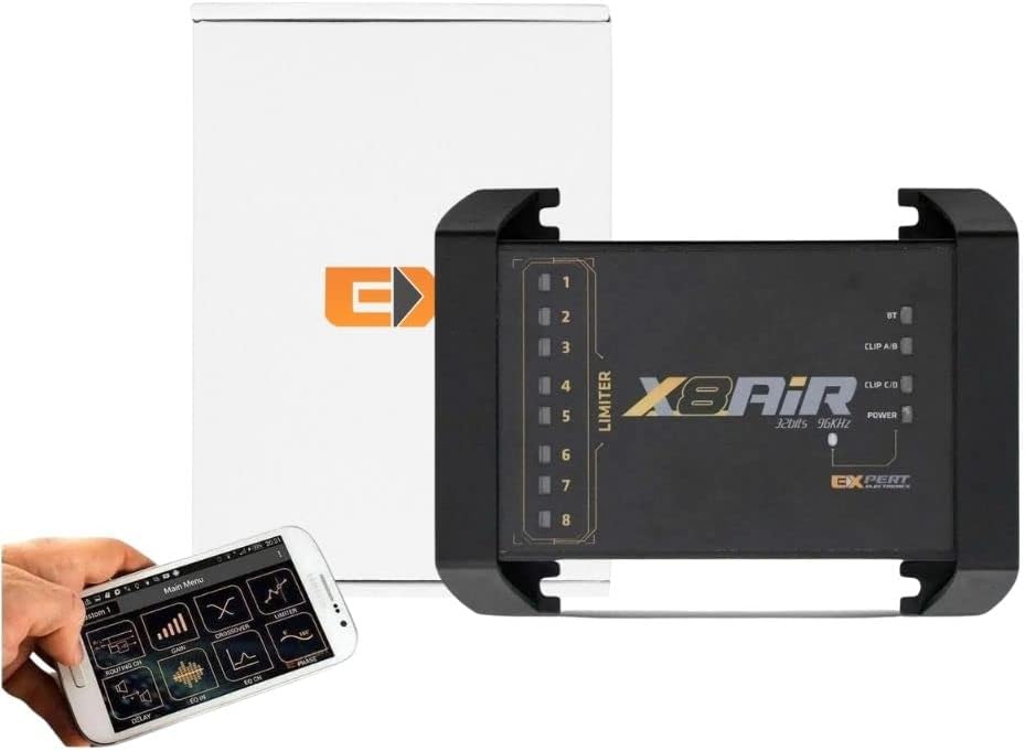 EXPERT X8AIR - 8 CH 32 BIT 96K Bluetooth Process Expert