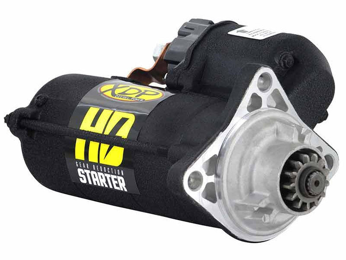 XDP XD259 Wrinkle Black HD Gear Reduction Starter, 2007-2022 Dodge Ram 5.9L 6.7L Cummins XDP