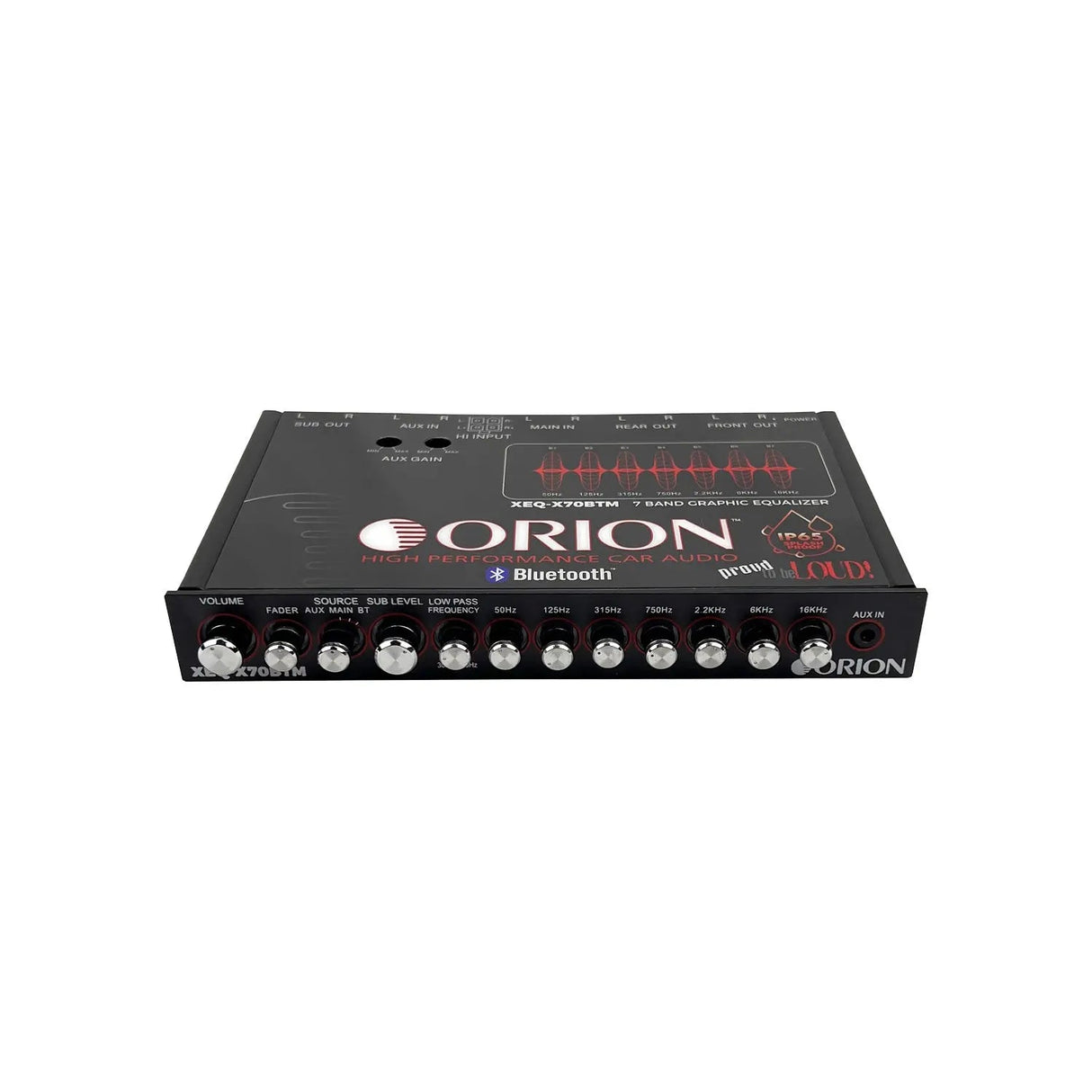 Orion XEQ-X70BTM - 7-Band Graphic Equalizer Orion