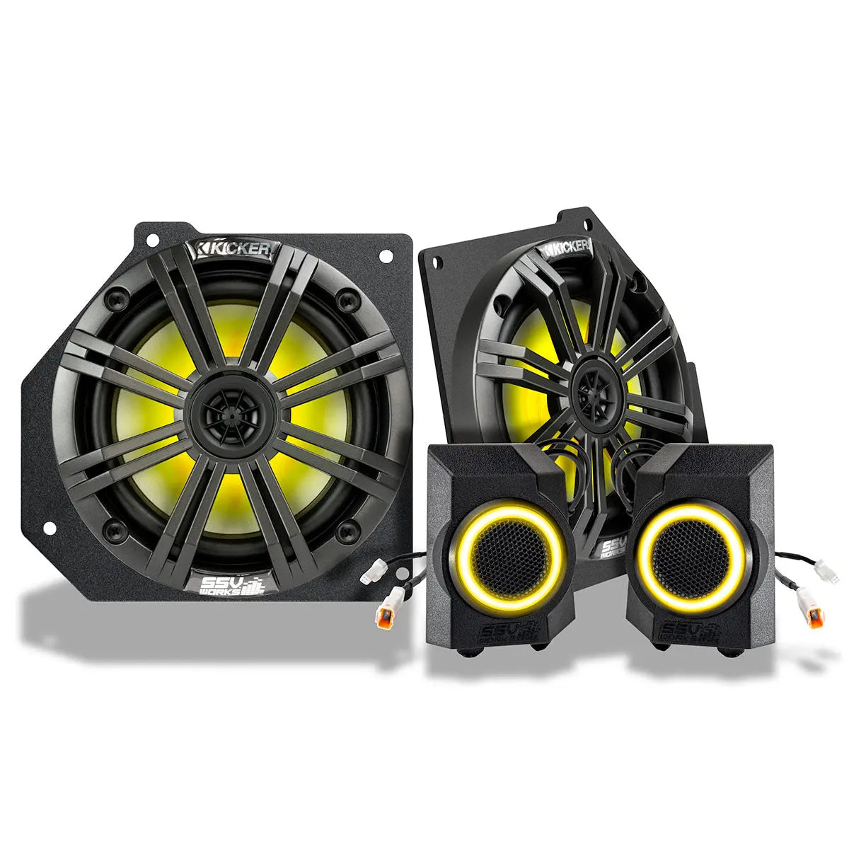 2024-2026 Polaris Xpedition Front 6.5" Speaker + 1" Tweeter Kit SSV Works