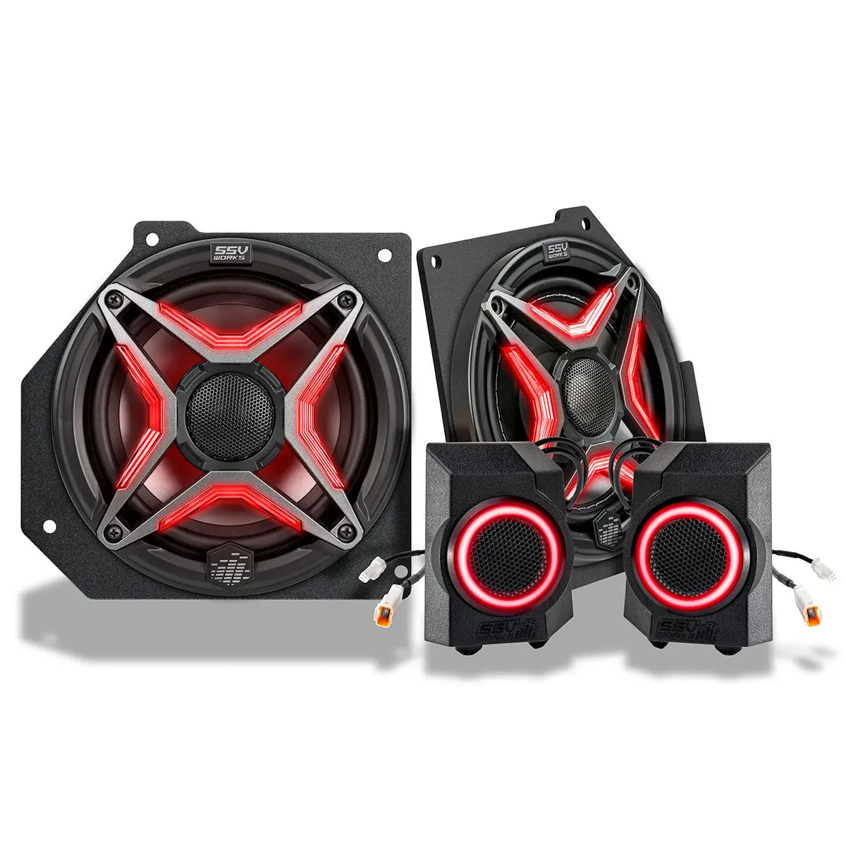 2024-2026 Polaris Xpedition Front 6.5" Speaker + 1" Tweeter Kit SSV Works