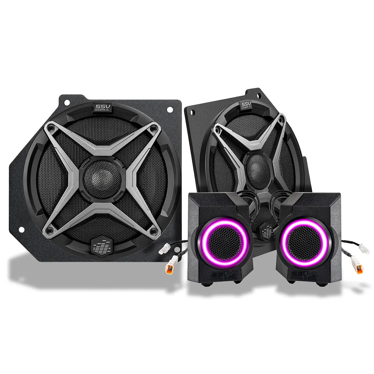 2024-2026 Polaris Xpedition Front 6.5" Speaker + 1" Tweeter Kit SSV Works