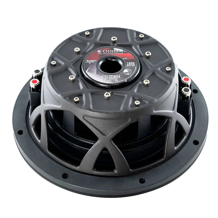 Orion XTR10SWD4 10" 400W RMS Shallow Subwoofer DVC 4-Ohm Orion