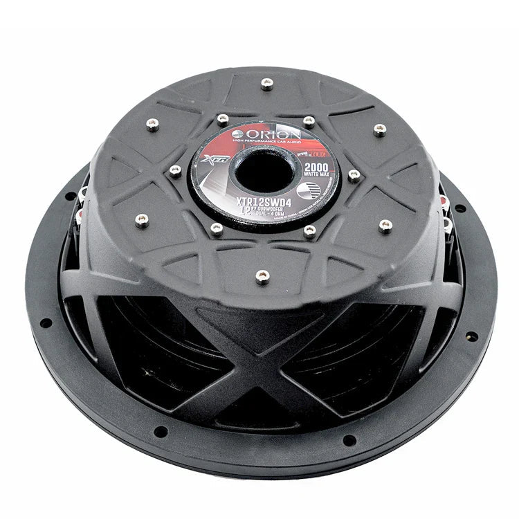 Orion XTR12SWD4 12" 500W RMS Shallow Subwoofer DVC 4-Ohm Orion