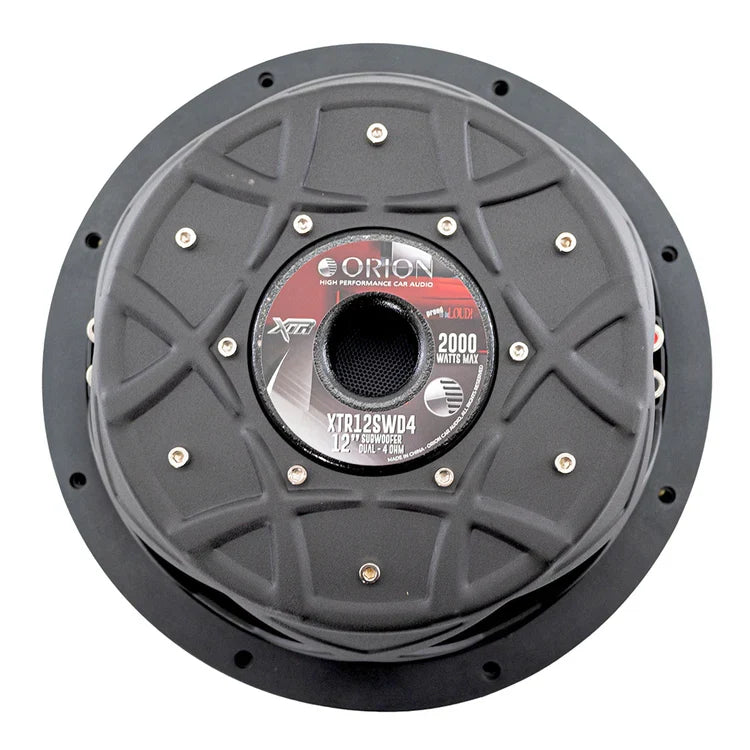 Orion XTR12SWD4 12" 500W RMS Shallow Subwoofer DVC 4-Ohm Orion