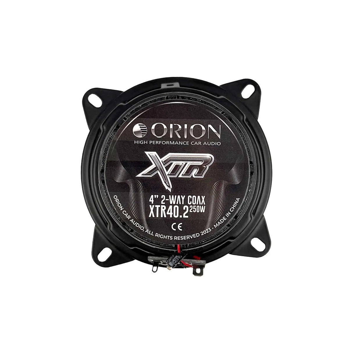 Orion XTR40.2 4" 2-Way 50 Watts RMS / 200 Watts MAX Coaxial Speakers Orion