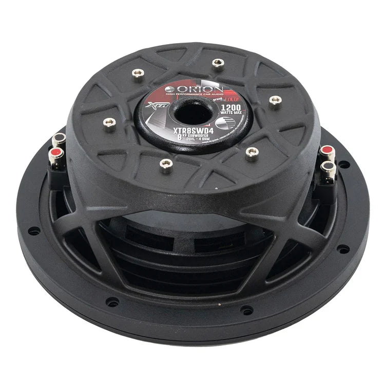Orion XTR8SWD4 8" 300W RMS Shallow Subwoofer DVC 4-Ohm Orion