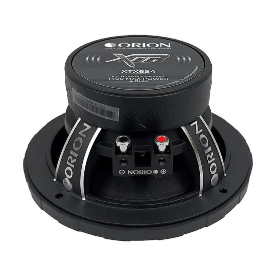 Orion XTX654 6.5" 350W RMS Midrange Speakers (Pair) Orion