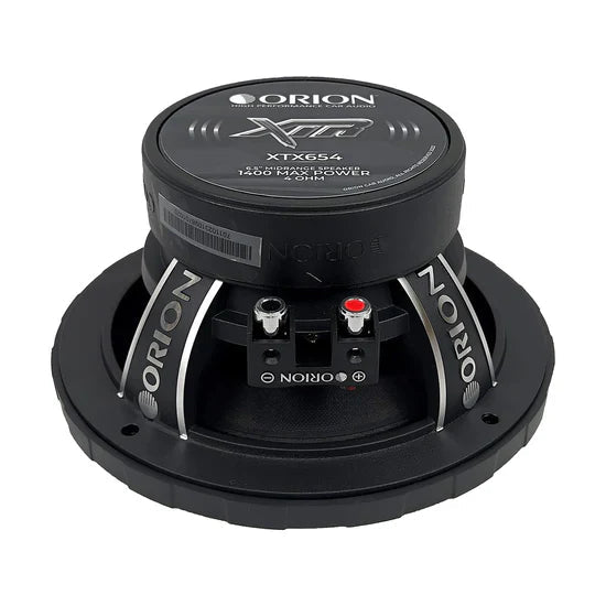 Orion XTX654 6.5" 350W RMS Midrange Speakers (Pair) Orion