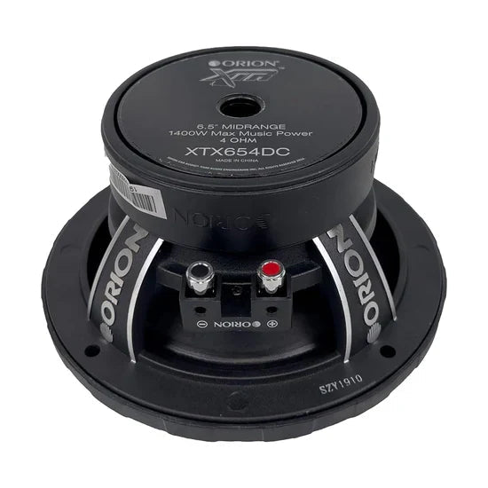 Orion XTX654DC 6.5" 300W Midrange Speakers (Pair) Orion
