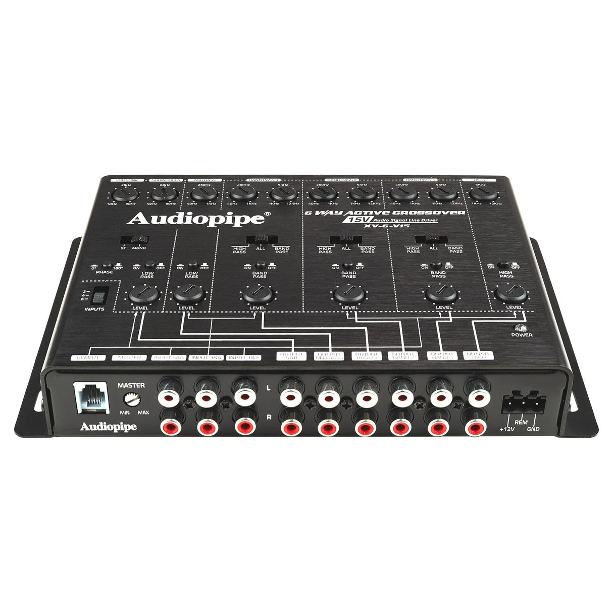 Audiopipe XV-6-V15 | 6-Way Active Crossover