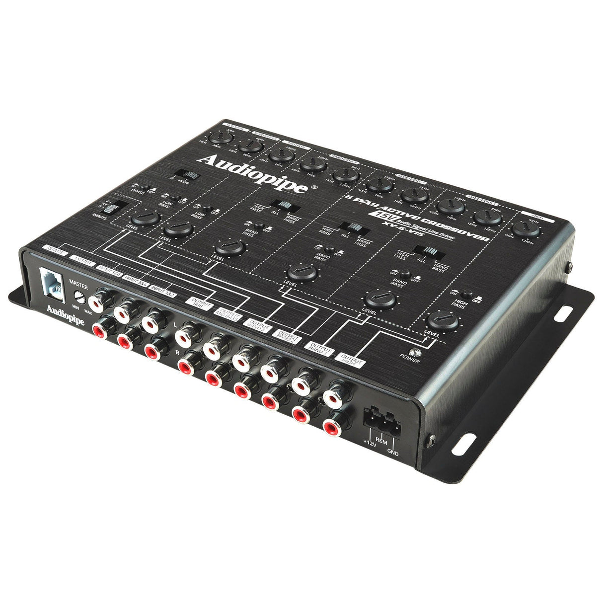 6-Way Active Crossover (XV-6-V15) Audiopipe